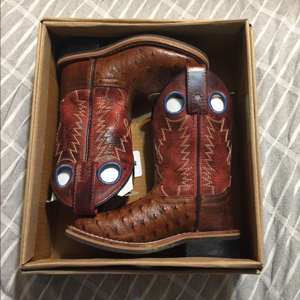 EUC Smoky Mountain Boots- ostrich print